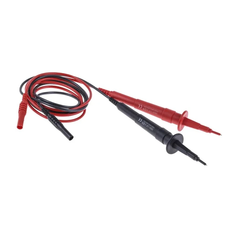 RS PRO Test Probe Fused Test Lead Kit 1kV Voltage, 500mA Current, 1.2m Length 125-3732