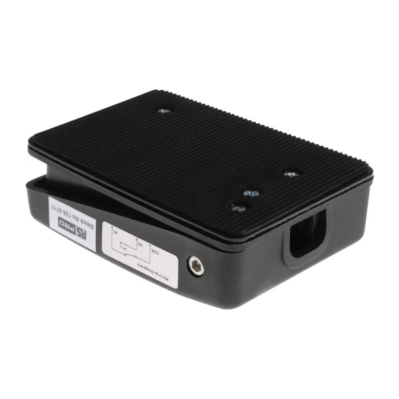 RS PRO Light Duty Momentary Foot Switch SPCO Fibreglass Reinforced Plastic 15A Contact Current 250V AC Contact 125-3717