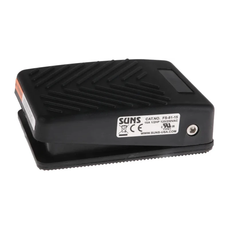 RS PRO Light Duty Momentary Foot Switch SPCO Fibreglass Reinforced Plastic 15A Contact Current 250V AC Contact 125-3717