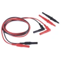 RS PRO Insulated Test Lead Kit CAT III CAT IV 20A 1.2m Lead Length 600V 1000V 125-3736