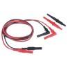 RS PRO Insulated Test Lead Kit CAT III CAT IV 20A 1.2m Lead Length 600V 1000V 125-3736