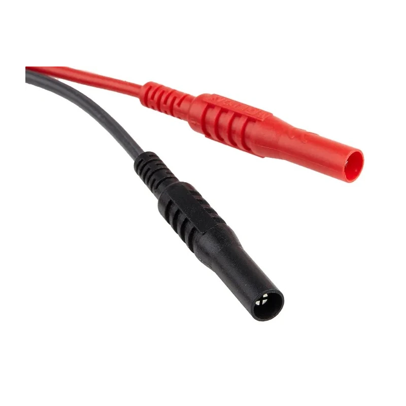 RS PRO Insulated Test Lead Kit CAT III CAT IV 20A 1.2m Lead Length 600V 1000V 125-3736