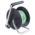RS PRO Green Test Lead Extension Reel 50m Cable Length CAT II 125-3742