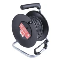 RS PRO Black Test Lead Extension Reel 50 m Cable Length 1000 V CAT II 20 A Current Rating 125-3743