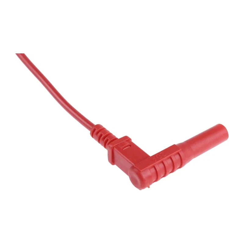 RS PRO Red Test Lead Extension Reel 50m Cable Length CAT II 125-3745