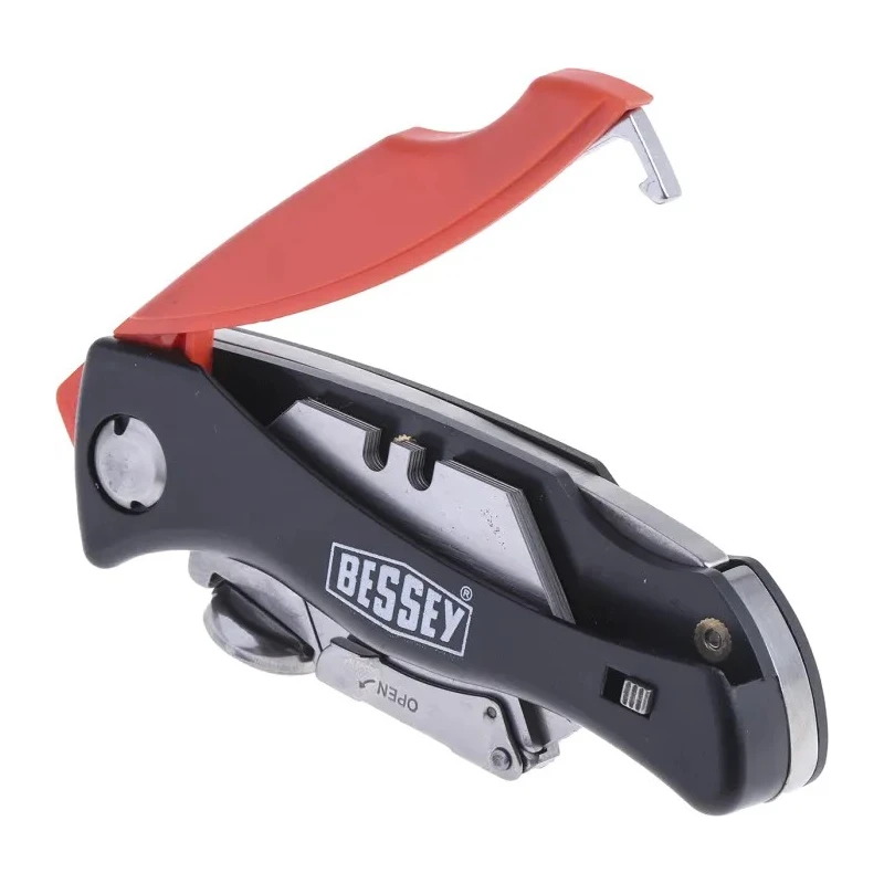 Bessey Safety Knife with Straight Blade Retractable 60 mm DBKPH-EU