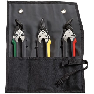 Bessey 180mm Tin Snips Set for Wire, Comfort Grip Handles, Ergonomic Design DSET15