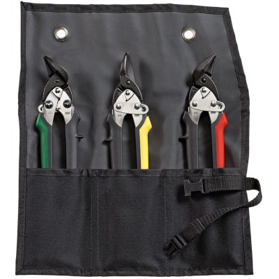 Bessey 180mm Tin Snips Set for Wire, Comfort Grip Handles, Ergonomic Design DSET15