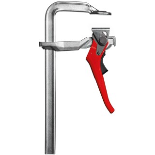 Bessey Stainless Steel Lever Clamp 120 mm Jaw Opening 60 mm Jaw Depth Chrome Finish 8.5 kN Clamping Force GH12