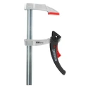 Bessey 200 mm x 80 mm Lever Clamp with 1.2kN Clamping Force, Chrome Finish KLI20