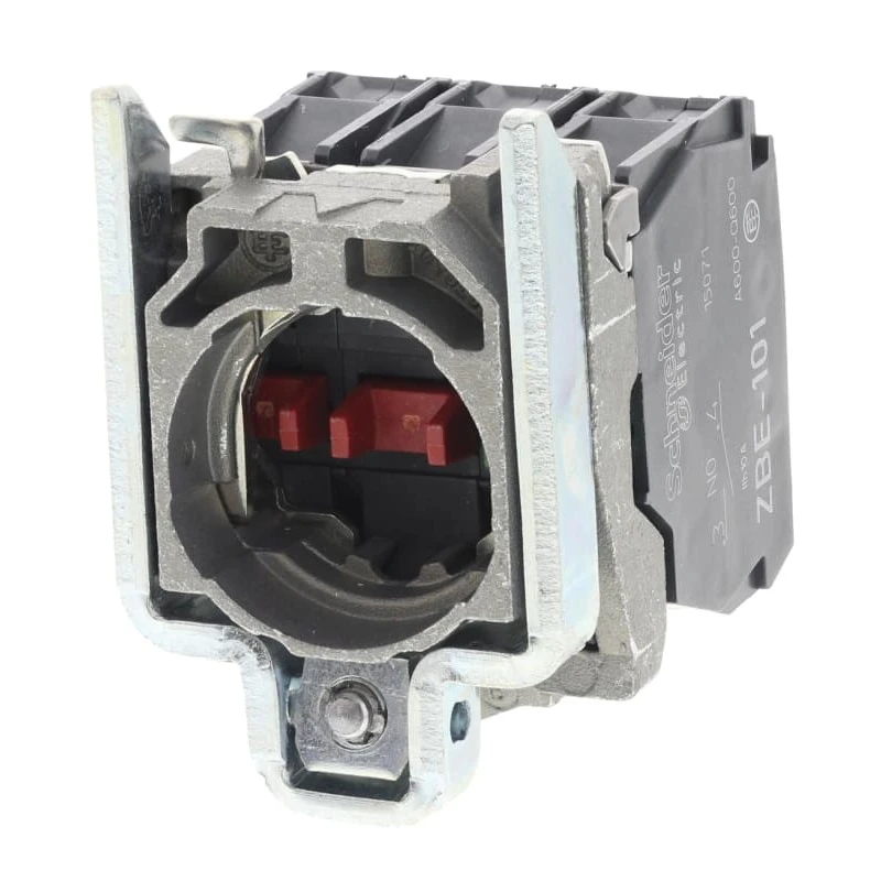 Schneider Electric Harmony Series Contact Block 600V 10A Screw Terminal 1 NO/2 NC ZB4BZ141