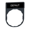 Schneider Electric Legend Holder Accessory for Use with XB4 Series Harmony ZBY2134