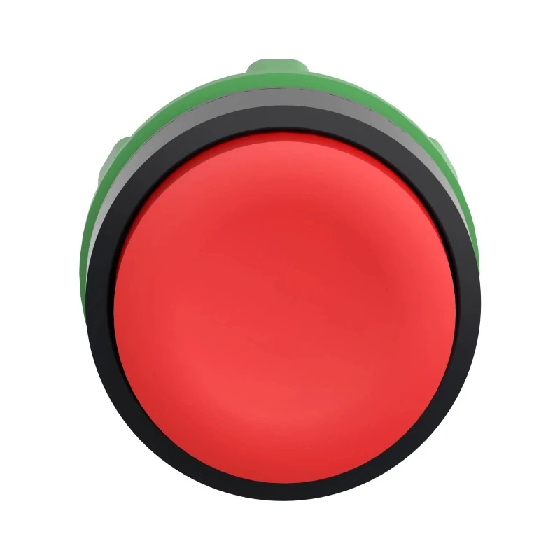 Schneider Electric Harmony XB5 Series Red Spring Return Push Button Head, 22 mm Cutout, IP66 IP67 IP69K ZB5AL4