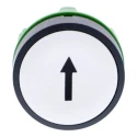 Schneider Electric Harmony XB5 Series White Spring Return Push Button Head 22 mm Cutout IP66 IP67 IP69K ZB5AA334