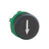 Schneider Electric Harmony XB5 Series Black Spring Return Push Button Head 22mm Cutout IP66 IP67 IP69K ZB5AA335