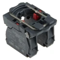 Schneider Electric Harmony Series Contact Block, 600V, 10A, 2 NC, LED Illumination ZB5AZ104
