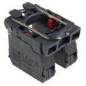 Schneider Electric Harmony Series Contact Block, 600V, 10A, 2 NC, LED Illumination ZB5AZ104