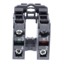 Schneider Electric Harmony Series Contact Block, 600V, 10A, Screw Terminal, 1 NO/1 NC ZB5AZ105