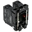 Schneider Electric Harmony Series Contact Block, 600V, 10A, Screw Terminal, 1 NO/1 NC ZB5AZ105