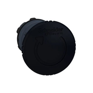 Schneider Electric Harmony XB5 Series Black Turn to Release Push Button Head 22mm Cutout IP66 IP67 IP69K ZB5AS52
