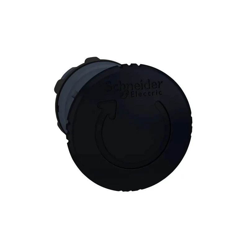Schneider Electric Harmony XB5 Series Black Turn to Release Push Button Head 22mm Cutout IP66 IP67 IP69K ZB5AS52