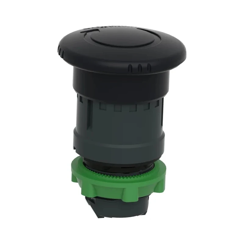 Schneider Electric Harmony XB5 Series Black Turn to Release Push Button Head 22mm Cutout IP66 IP67 IP69K ZB5AS52