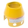 Schneider Electric Padlockable Guard for Push Buttons, Yellow, For Use With XB4 Series ZBZ1605