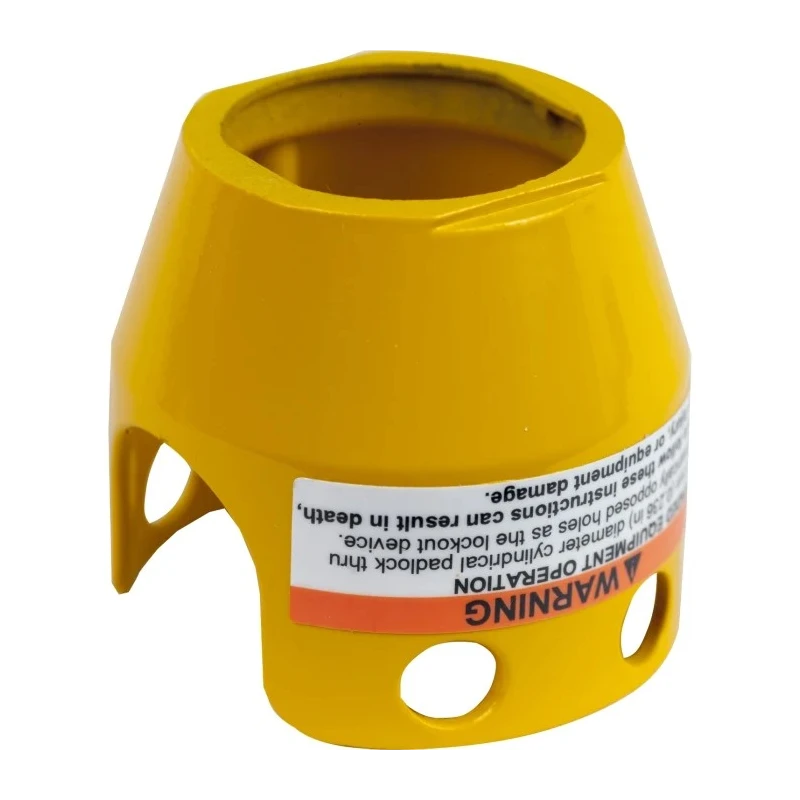 Schneider Electric Padlockable Guard for Push Buttons, Yellow, For Use With XB4 Series ZBZ1605