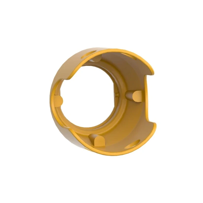 Schneider Electric Padlockable Guard for Push Buttons, Yellow, For Use With XB4 Series ZBZ1605