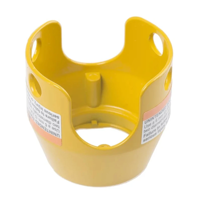 Schneider Electric Padlockable Guard for Push Buttons, Yellow, For Use With XB4 Series ZBZ1605