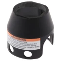 Schneider Electric Black Metal Guard for Use with XB5 Series and XB4 Series ZBZ1602