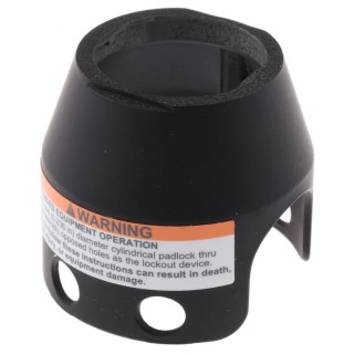 Schneider Electric Black Metal Guard for Use with XB5 Series and XB4 Series ZBZ1602