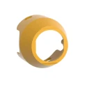 Schneider Electric Padlockable Guard for Push Buttons, Yellow, For Use With XB4 Series ZBZ1605