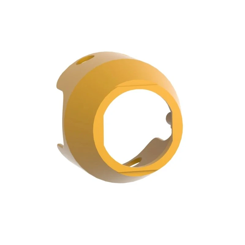 Schneider Electric Padlockable Guard for Push Buttons, Yellow, For Use With XB4 Series ZBZ1605