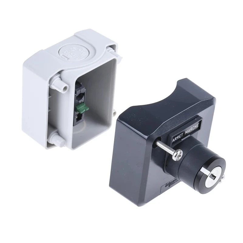 Schneider Electric Control Station Switch SPST Polycarbonate IP69K IP67 IP66 XALD142