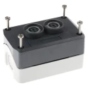 Schneider Electric Enclosed Push Button Control Station Polycarbonate IP69K, IP66, IP67 Harmony XALD222E