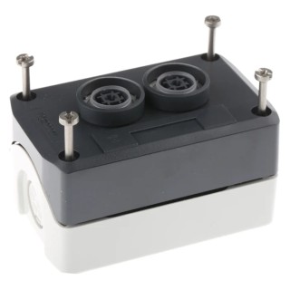 Schneider Electric Enclosed Push Button Control Station Polycarbonate IP69K, IP66, IP67 Harmony XALD222E