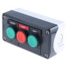 Schneider Electric Spring Return Enclosed Push Button Polycarbonate Enclosure Green Red IP66 IP69K IP67 XALD311