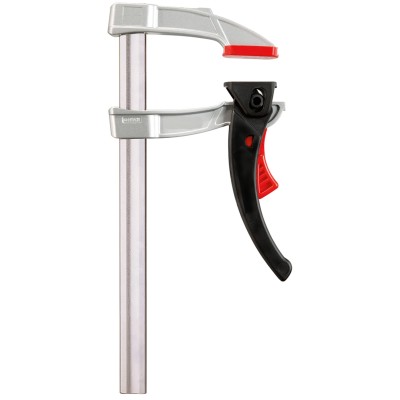 Bessey 300 mm x 80 mm Lever Clamp, Magnesium Material, Chrome Finish, Clamping Force 1.2kN KLI30