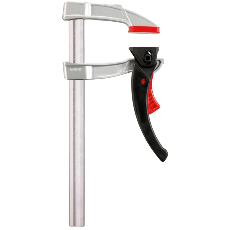 Bessey 300 mm x 80 mm Lever Clamp, Magnesium Material, Chrome Finish, Clamping Force 1.2kN KLI30