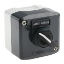 Schneider Electric Stay Put Control Station Switch Polycarbonate Push Button Black 1 NO Contact IP66 IP67 IP69 IP69K XALD132
