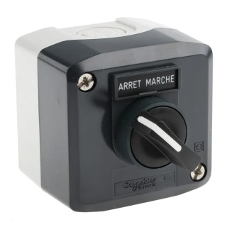 Schneider Electric Stay Put Control Station Switch Polycarbonate Push Button Black 1 NO Contact IP66 IP67 IP69 IP69K XALD132