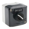 Schneider Electric Stay Put Control Station Switch Polycarbonate Push Button Black 1 NO Contact IP66 IP67 IP69 IP69K XALD132