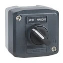 Schneider Electric Stay Put Control Station Switch Polycarbonate Push Button Black 1 NO Contact IP66 IP67 IP69 IP69K XALD132
