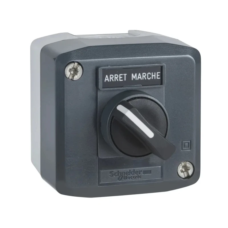 Schneider Electric Stay Put Control Station Switch Polycarbonate Push Button Black 1 NO Contact IP66 IP67 IP69 IP69K XALD132