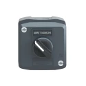 Schneider Electric Stay Put Control Station Switch Polycarbonate Push Button Black 1 NO Contact IP66 IP67 IP69 IP69K XALD132