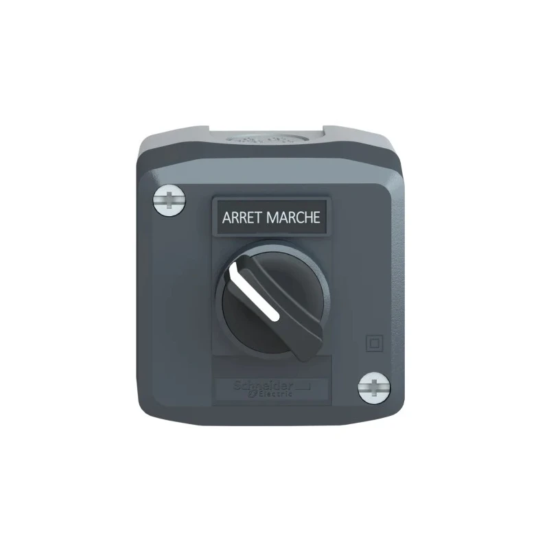 Schneider Electric Stay Put Control Station Switch Polycarbonate Push Button Black 1 NO Contact IP66 IP67 IP69 IP69K XALD132