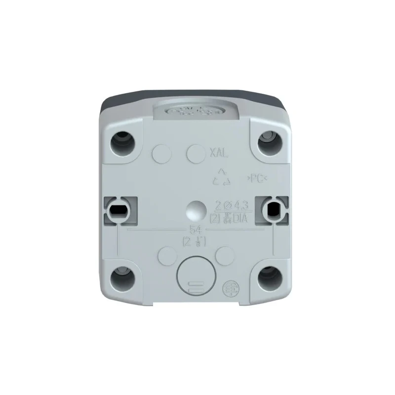 Schneider Electric Stay Put Control Station Switch Polycarbonate Push Button Black 1 NO Contact IP66 IP67 IP69 IP69K XALD132