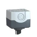 Schneider Electric Stay Put Control Station Switch Polycarbonate Push Button Black 1 NO Contact IP66 IP67 IP69 IP69K XALD132