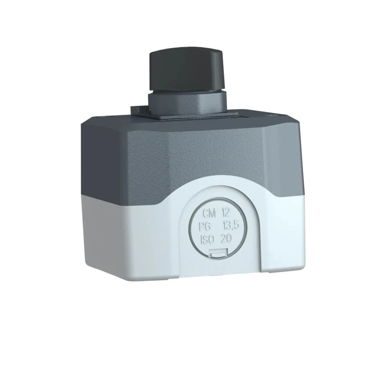 Schneider Electric Stay Put Control Station Switch Polycarbonate Push Button Black 1 NO Contact IP66 IP67 IP69 IP69K XALD132